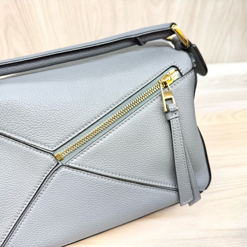 Loewe✨藍灰色小號puzzle-10