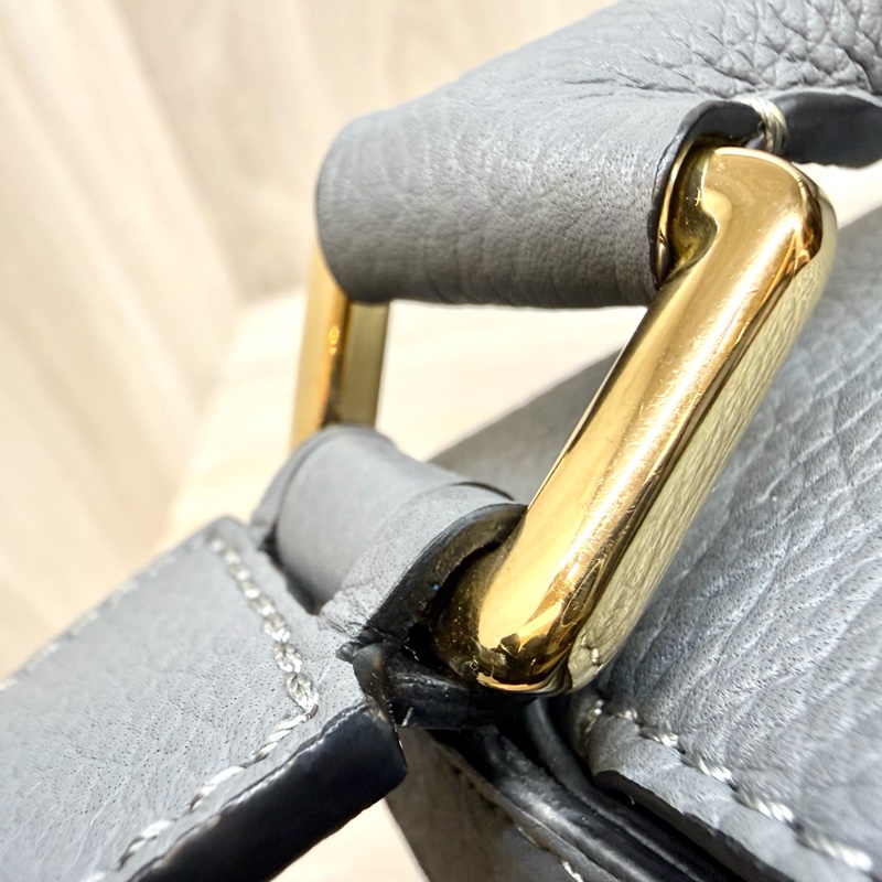 Loewe✨藍灰色小號puzzle-20