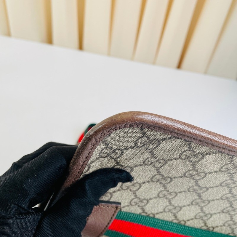 專櫃價3.6折！Gucci古馳  經典虎頭腰包 男女同款 包身立體 百搭不挑衣服 自重很輕  超多明星同款-14