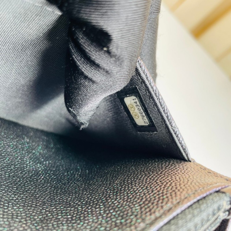 香奈兒CHANEL  荔枝皮限量款幻彩woc鏈條包 27開 貝母雙C扣 經典又百搭-22