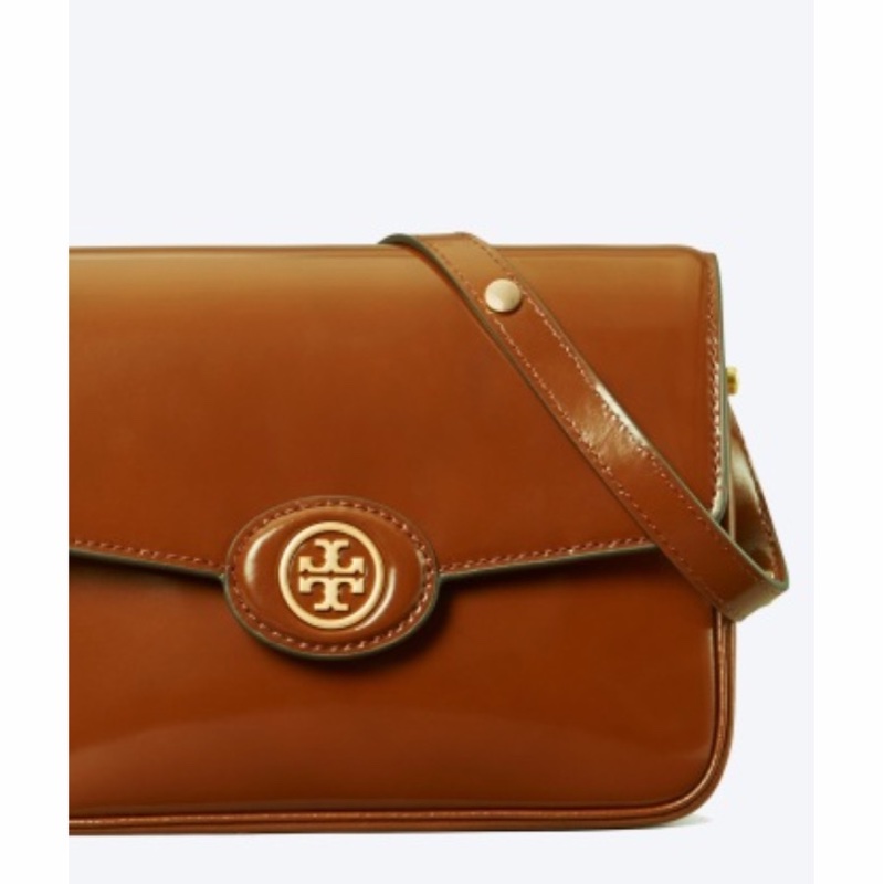 Tory Burch 女士 Robinson Spazzolato 單肩包均碼碼常規、21cm*6cm*15.5cm-3
