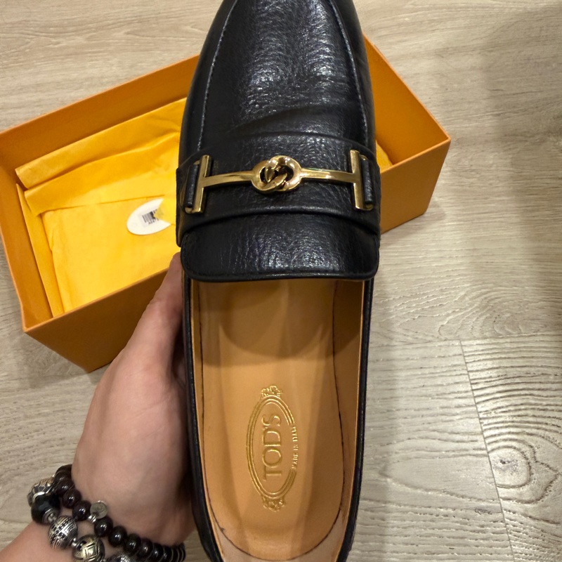 Tod’s 金扣平底皮鞋 36.5號-6