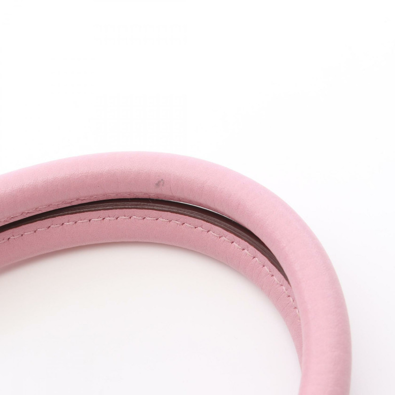 愛馬仕 Birkin 30 手提包 Clemence 皮革 粉紅色/淡紫色 銀色五金 二手 女士 Z-8