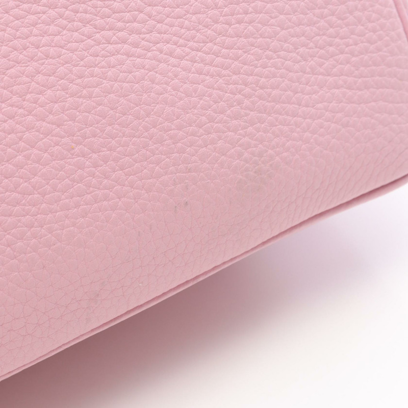 愛馬仕 Birkin 30 手提包 Clemence 皮革 粉紅色/淡紫色 銀色五金 二手 女士 Z-9