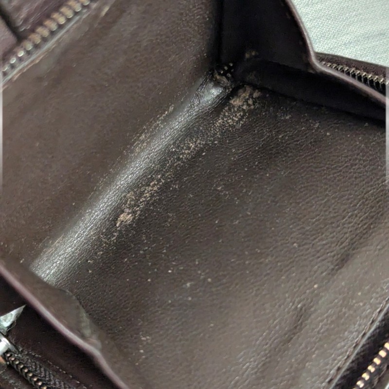 Bottega Veneta 經典編織扣式短夾 (咖啡色)-12