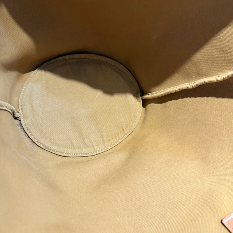 CELINE✨COUFFIN白色老花扇形托特包單肩包沙灘包購物包-22