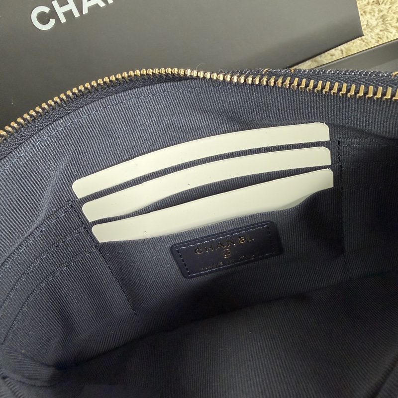 CHANEL 香奈兒【26P 春夏預告】DENIM SMALL O CASE ZIPPY POUCH-2