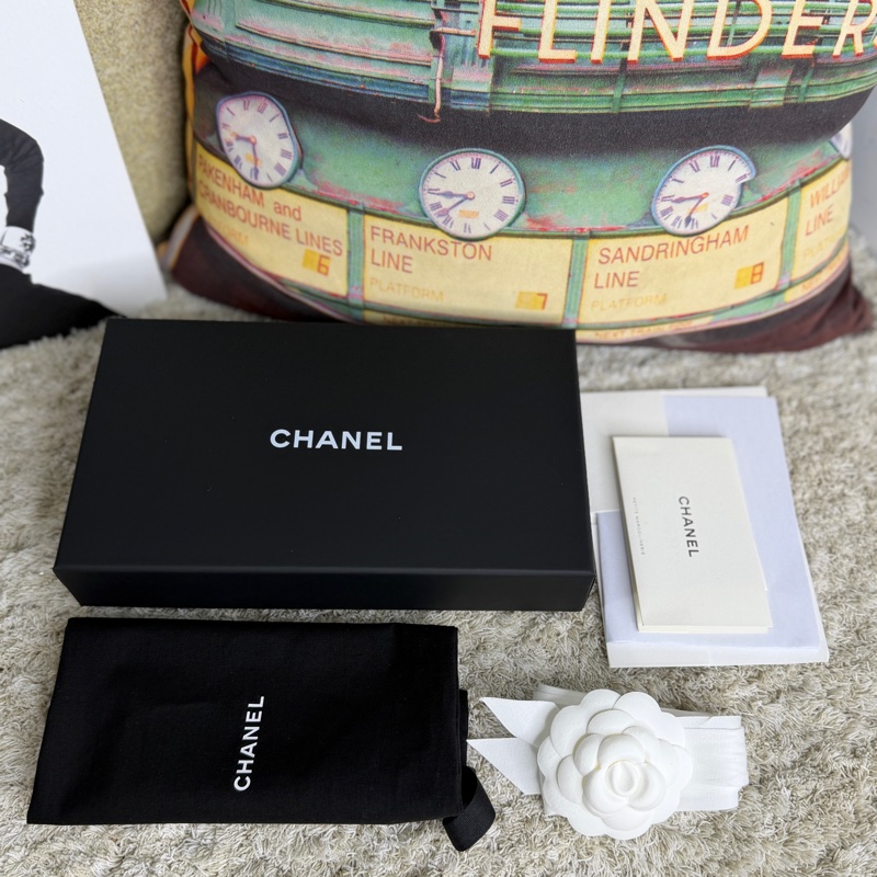 CHANEL 香奈兒【26P 春夏預告】DENIM SMALL O CASE ZIPPY POUCH-3