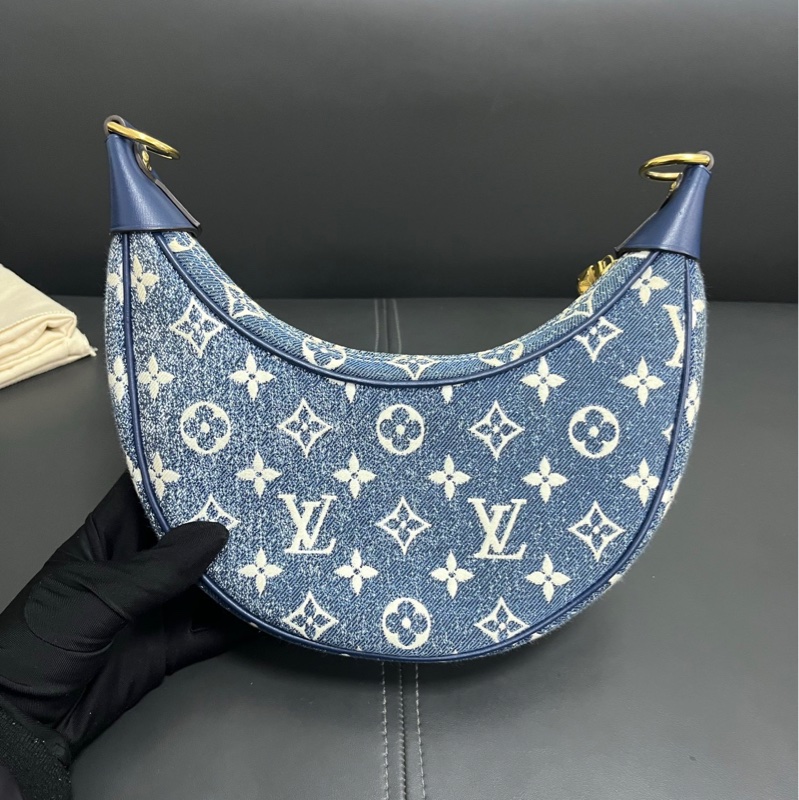 Louis Vuitton Loop 牛仔月亮包-2