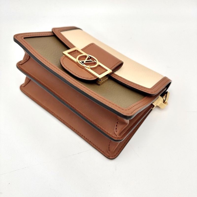 LV 拼色Dauphine達芙妮小號肩背斜背包20*15*9 98新配件塵袋-4