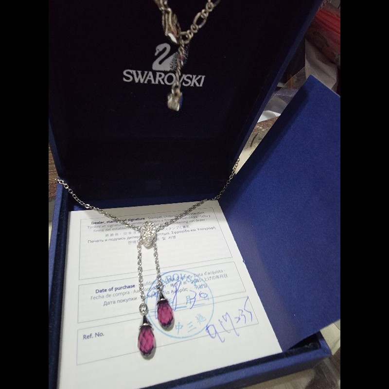 施華洛世奇項鍊-1