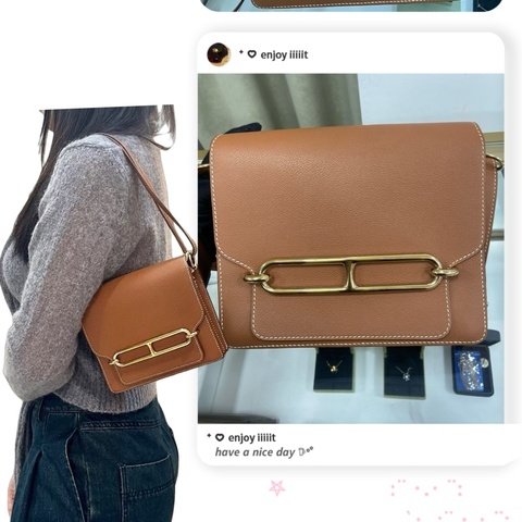 Hermes Roulis 24 Gold 金棕金豬鼻子