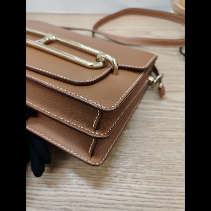 Hermes Roulis 24 Gold 金棕金豬鼻子-5