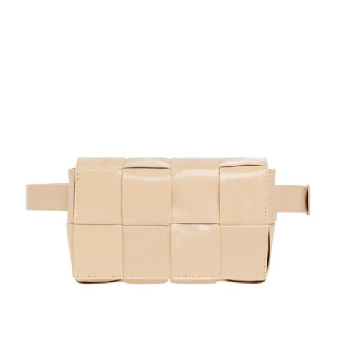 Bottega Veneta 男士 徽標編織腰包均碼碼18cm*5cm*9.5cm