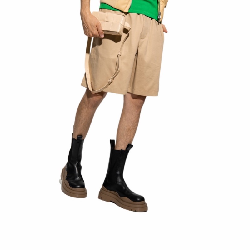 Bottega Veneta 男士 徽標編織腰包均碼碼18cm*5cm*9.5cm-1