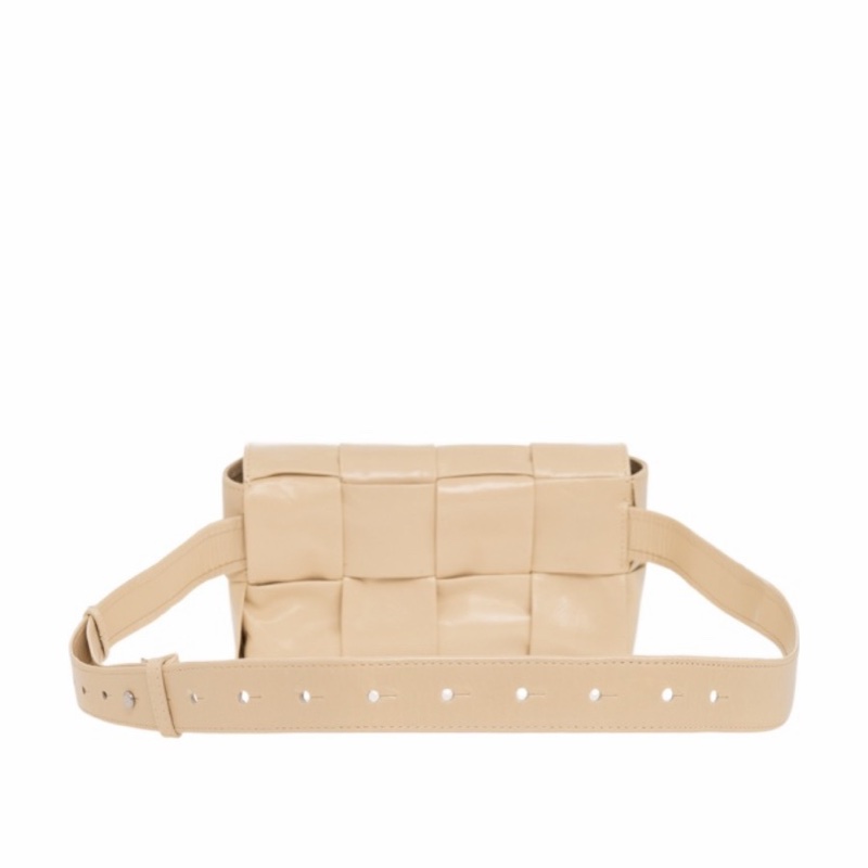 Bottega Veneta 男士 徽標編織腰包均碼碼18cm*5cm*9.5cm-3