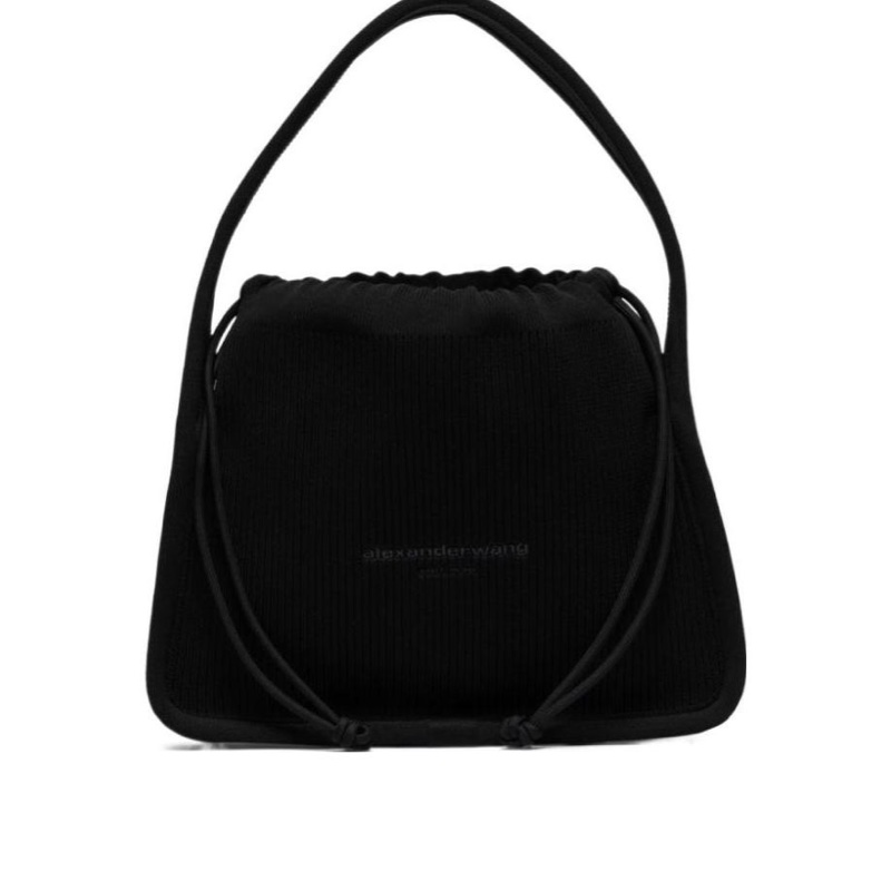 Alexander Wang 女士 Ryan羅紋針織小號手提包均碼碼小號、25cm*8cm*19cm-0
