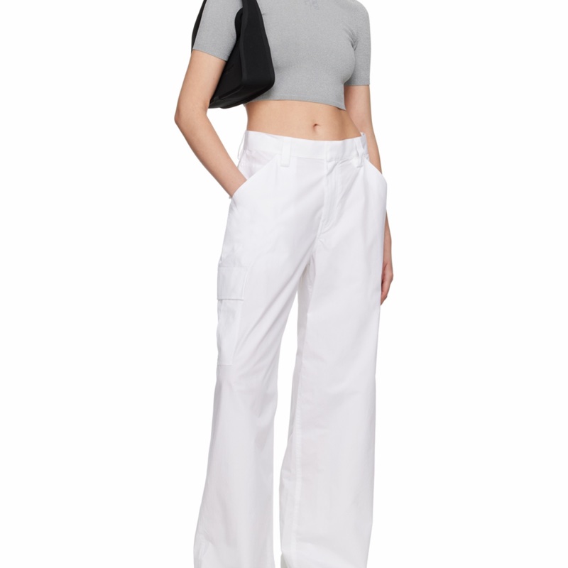 Alexander Wang 女士 Ryan羅紋針織小號手提包均碼碼小號、25cm*8cm*19cm-5