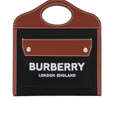 Burberry 女士 迷你徽標單肩包均碼碼常規、15.5 X 4 X 18 CM