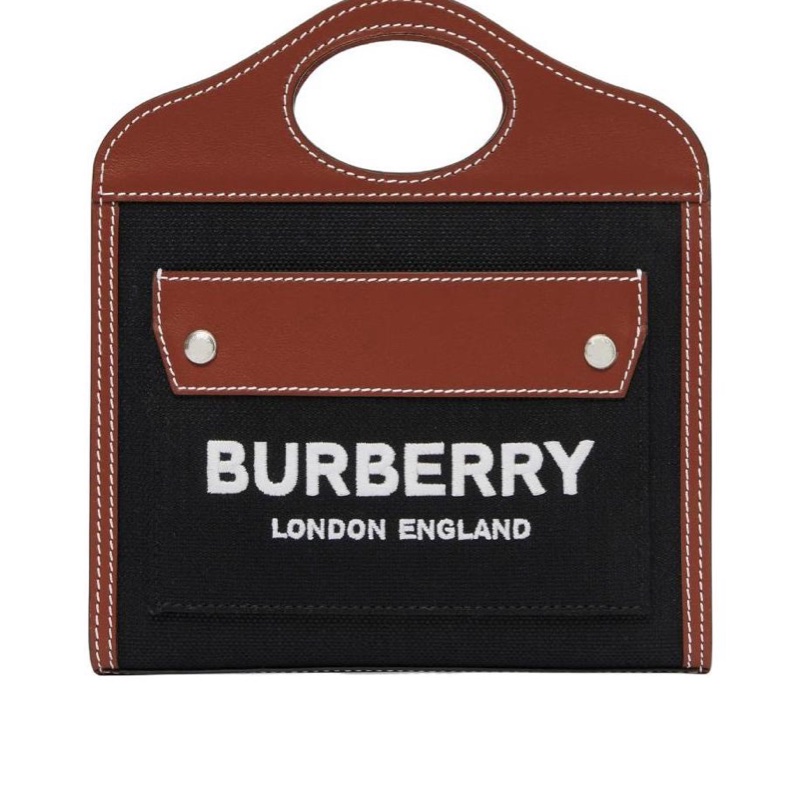 Burberry 女士 迷你徽標單肩包均碼碼常規、15.5 X 4 X 18 CM-0
