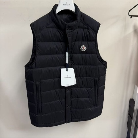 Moncler Barthe 男款 黑色 羽絨馬甲#2 3 4 5