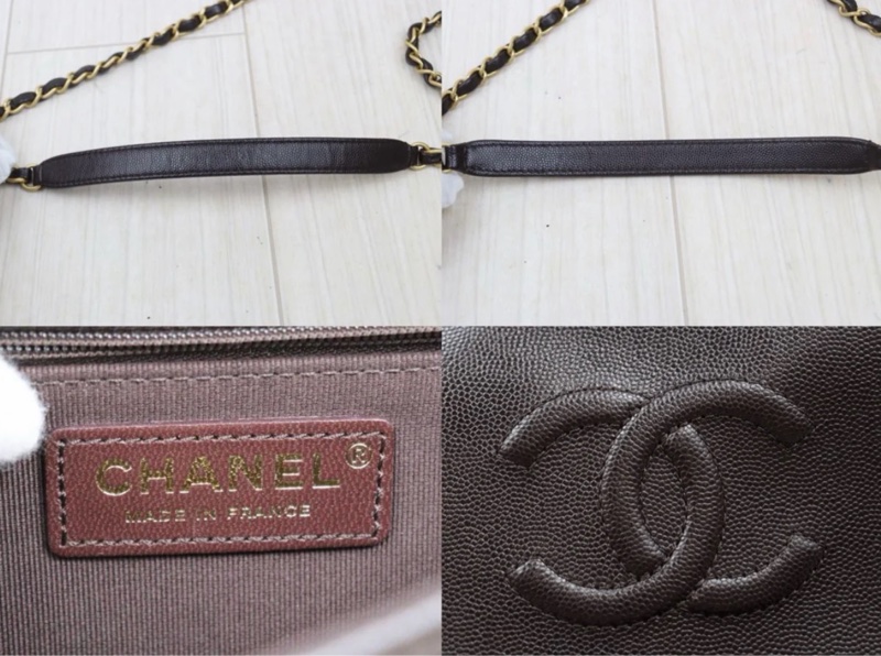 「JL精品代購」98新 Chanel 香奈兒22k 荔枝牛皮 手提/肩背包 ic芯片款-12