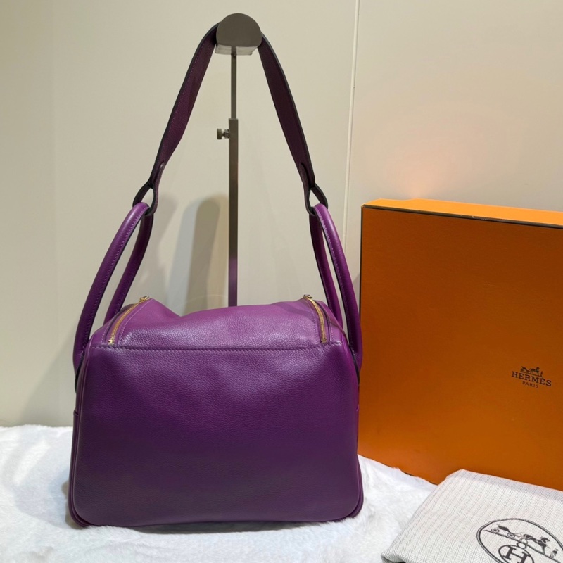 🌈Hermes💜Lindy 26💜P9海葵紫金扣🌈98.5新🌟Evercolor皮🌟愛馬仕🌟-6