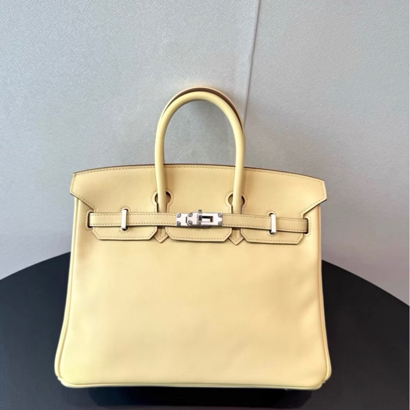 98新愛馬仕birkin25 小雞黃銀扣，swift ，t刻-2