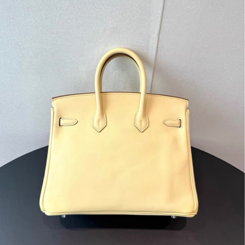 98新愛馬仕birkin25 小雞黃銀扣，swift ，t刻-3