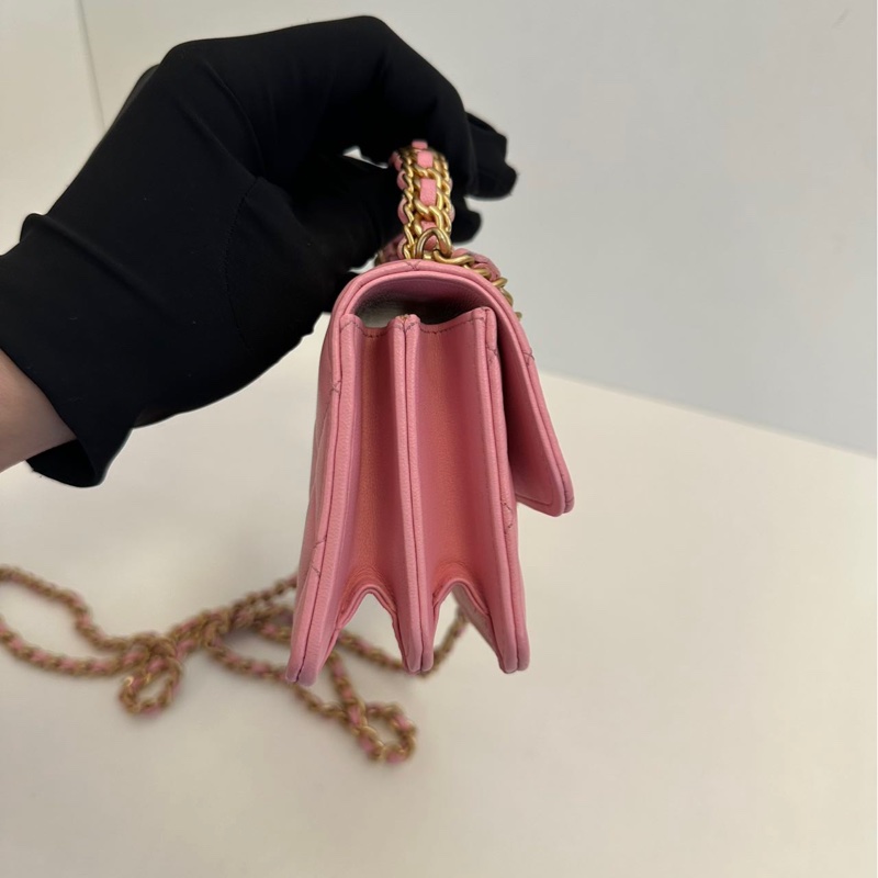 Chanel 22K mini kelly 凱莉包-6