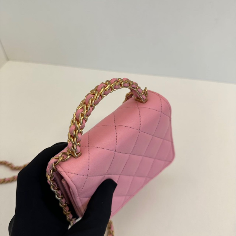 Chanel 22K mini kelly 凱莉包-8