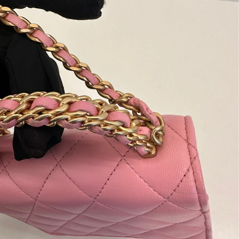 Chanel 22K mini kelly 凱莉包-15