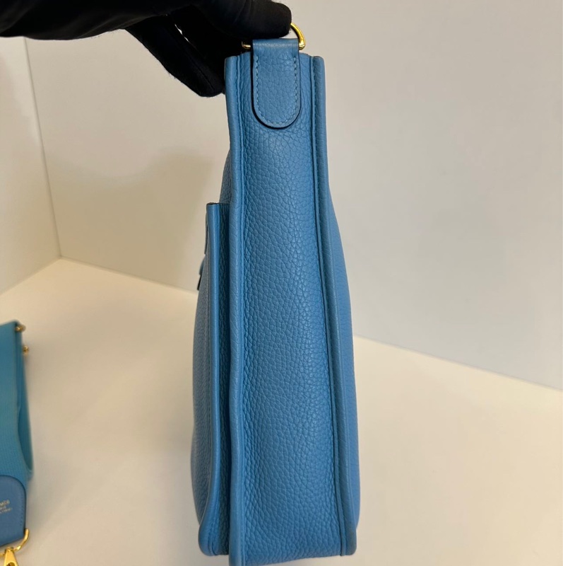 Hermes Evelyne 29 糖果藍-2