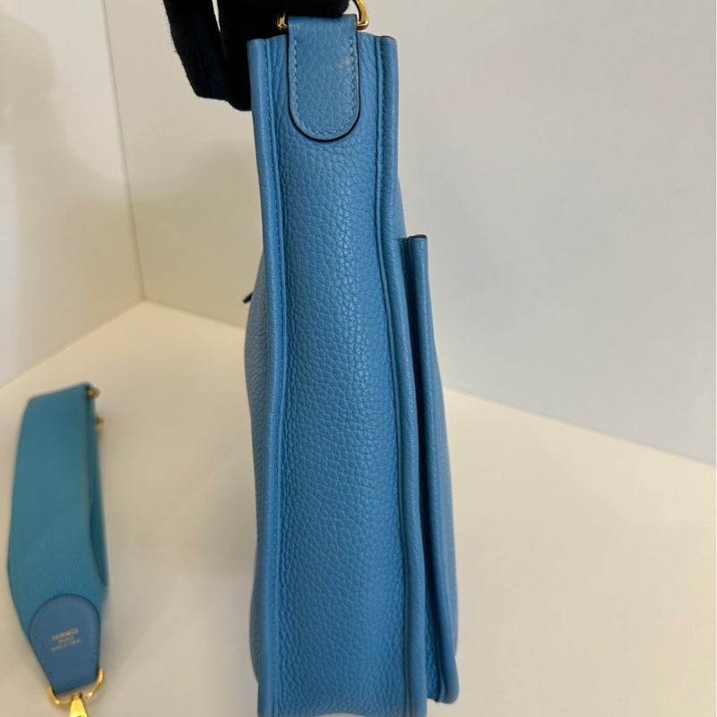 Hermes Evelyne 29 糖果藍-3