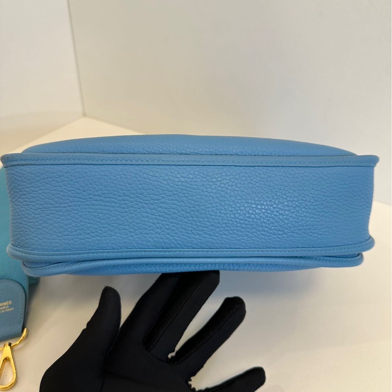 Hermes Evelyne 29 糖果藍-4