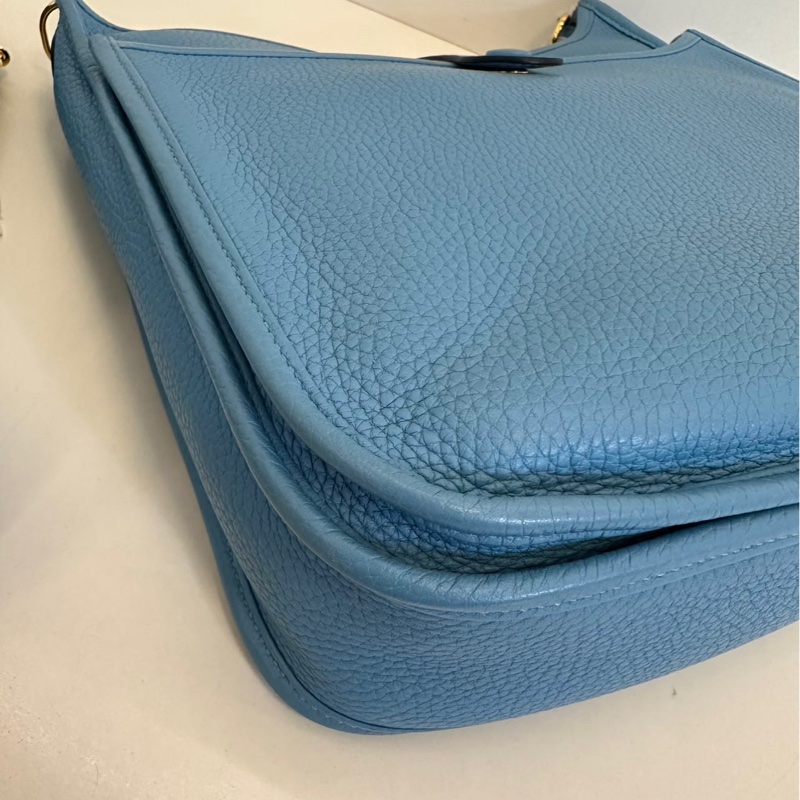 Hermes Evelyne 29 糖果藍-7