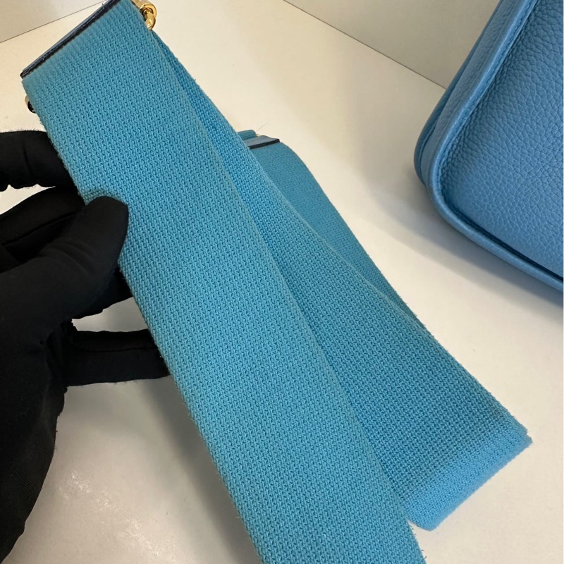 Hermes Evelyne 29 糖果藍-10