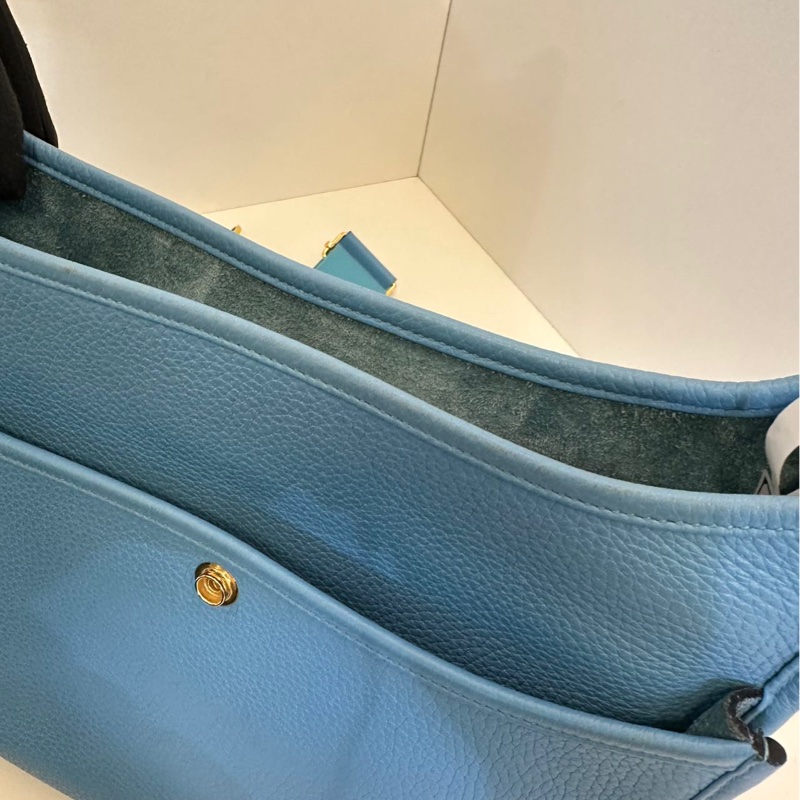 Hermes Evelyne 29 糖果藍-14