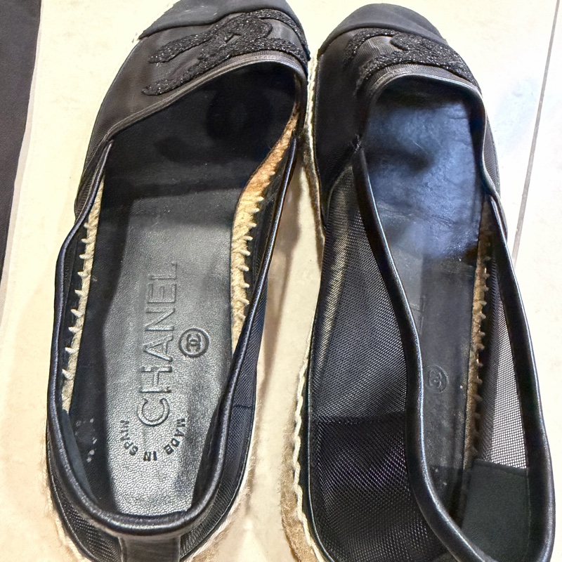 Chanel 香奈兒夏天透膚草編鞋-8