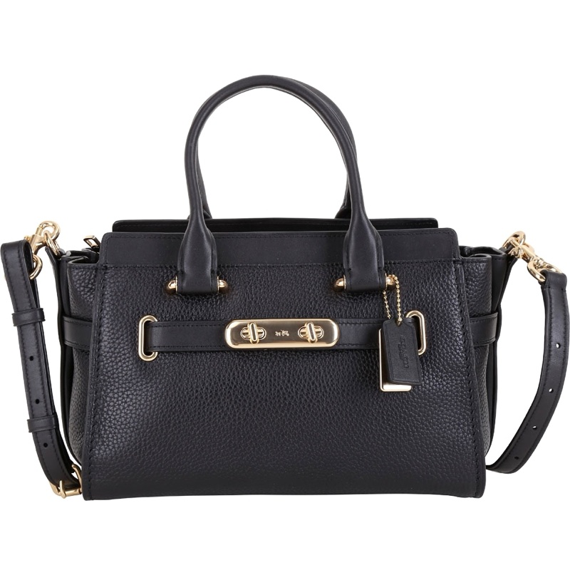 Coach Swagger 27 黑金-0