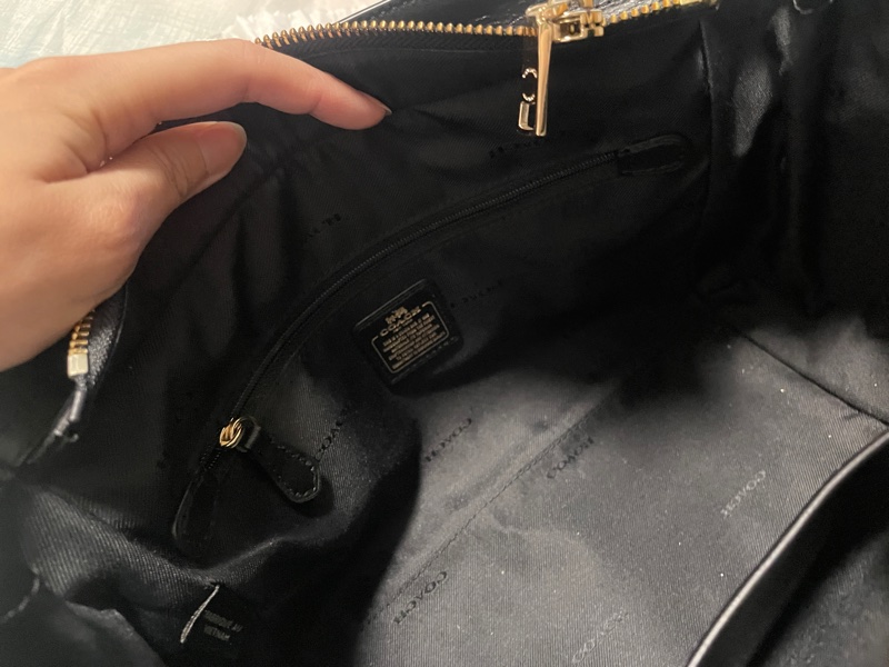 Coach Swagger 27 黑金-6