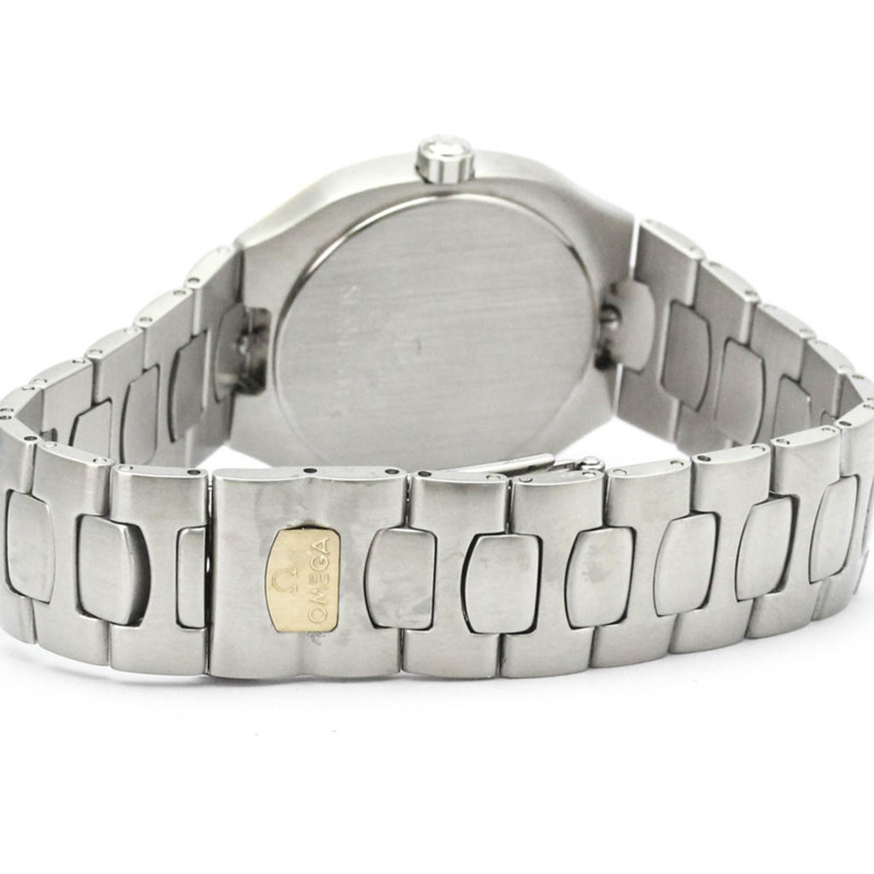 歐米茄海馬系列北極星GMT 18K金鋼男士腕錶 396.1122 拋光款-4