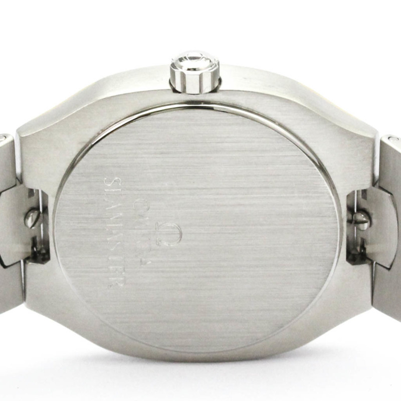 歐米茄海馬系列北極星GMT 18K金鋼男士腕錶 396.1122 拋光款-5