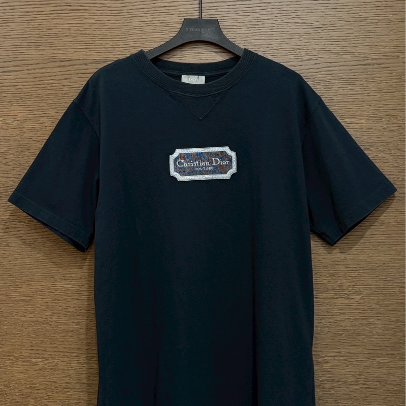 DIOR經典黑色短袖-0
