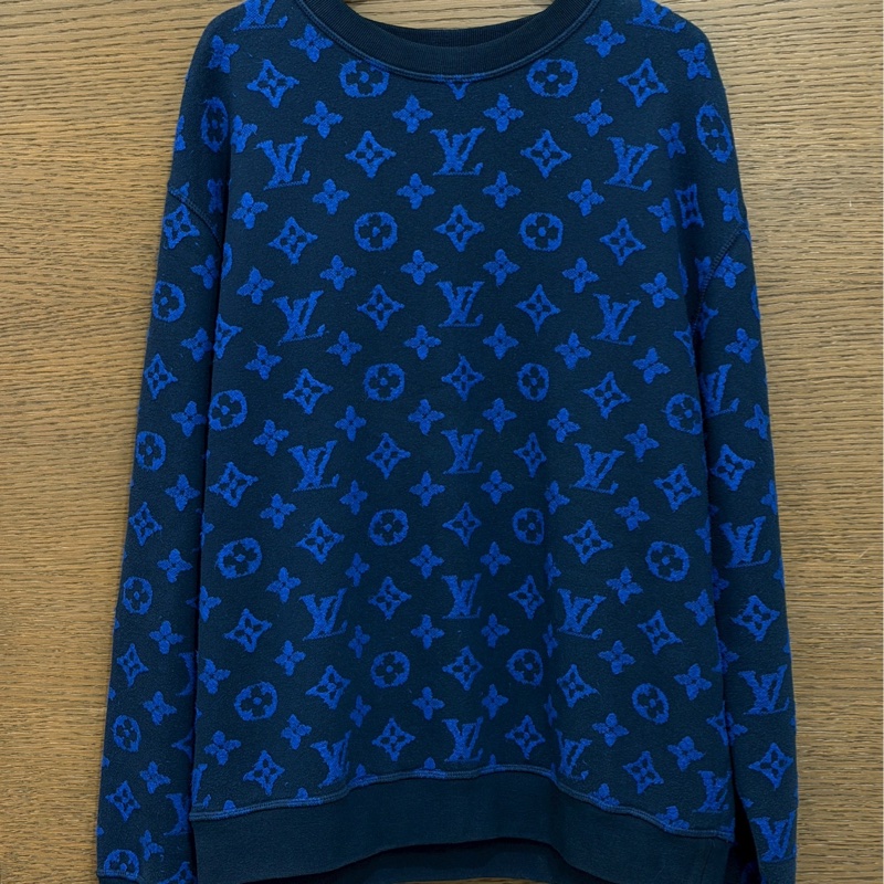 LV深藍長袖衛衣-0