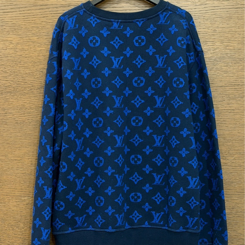 LV深藍長袖衛衣-1