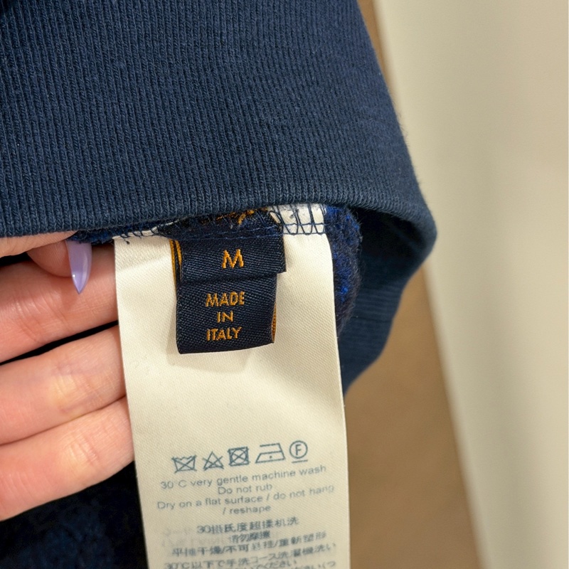 LV深藍長袖衛衣-3