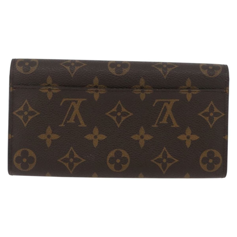【日本直送】路易威登 Monogram Portefeuille Sarah 長版皮夾 M62137 LV Auth BA7949-1