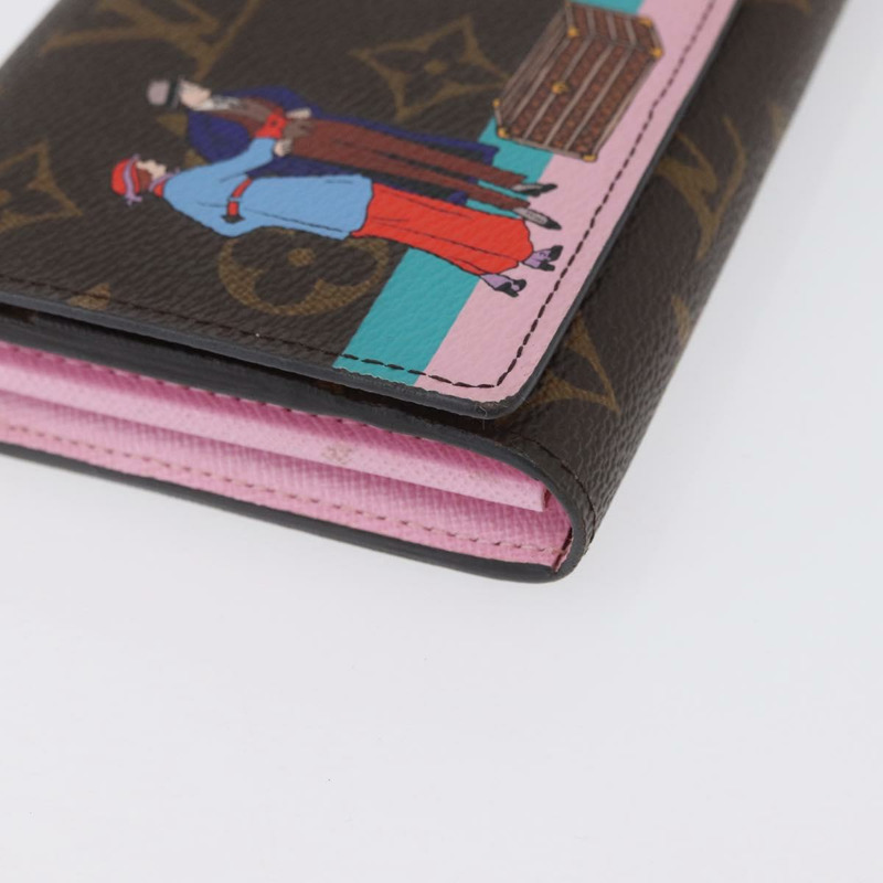 【日本直送】路易威登 Monogram Portefeuille Sarah 長版皮夾 M62137 LV Auth BA7949-6