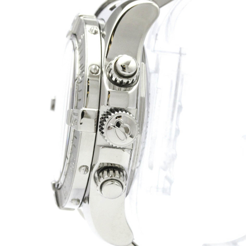 百年靈 Chrono Super Ocean 精鋼自動男士腕錶 A13340 拋光-3